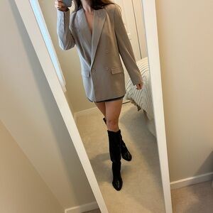 New with tags DOUBLE BREAST OVERSIZED BLAZER